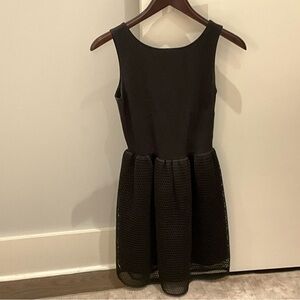 RED Saks Fifth Avenue black dress, size small